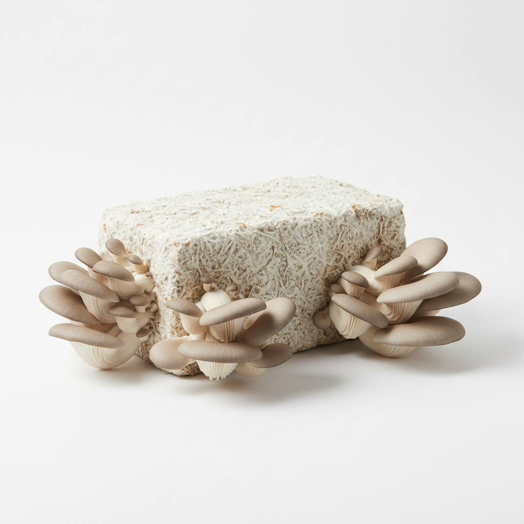 Oyster Mushroom Studio Shot